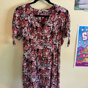 Flowery Vintage Romper
